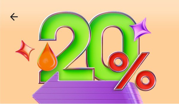 Кэшбэк 20% на АЗС